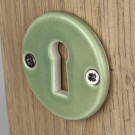 Rosace porcelaine ronde clé