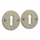 Rosace porcelaine ronde clé