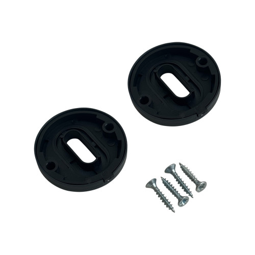 Rosace de fonction gris anthracite entrée de clé