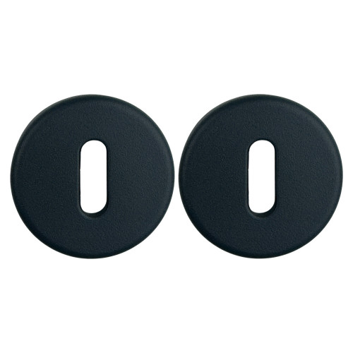 Rosace de fonction gris anthracite entrée de clé