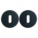 Rosace de fonction gris anthracite entrée de clé