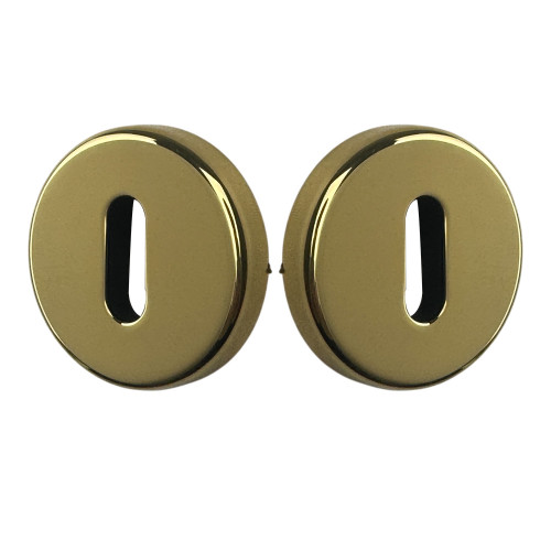 ROSACE ENTREE DE CLE LAITON POLI