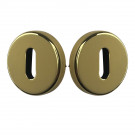 ROSACE ENTREE DE CLE LAITON POLI