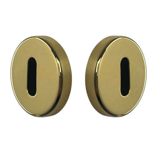 ROSACE ENTREE DE CLE LAITON POLI