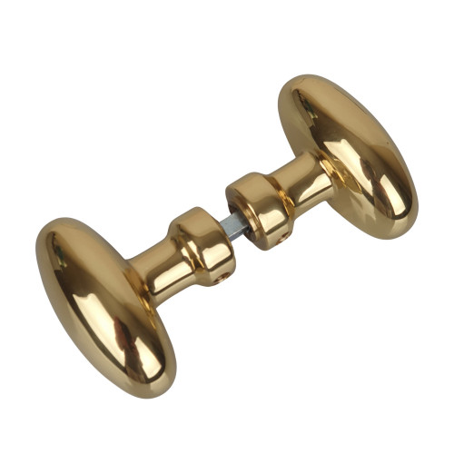 Bouton olives laiton poli