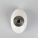 Bouton double OLIVES, embase nickelé