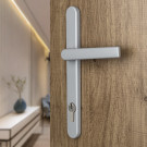 Poignée de porte d'entrée baltic 1 côté saillie réduite