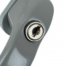 Poignée de fenêtre CANDAR gris ral 9006