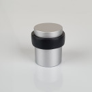 Butée de porte sol CYLINDRIQUE HQ, Aluminium anodisé argent F1