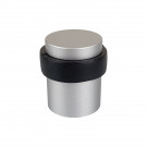 Butée de porte sol CYLINDRIQUE HQ, Aluminium anodisé argent F1