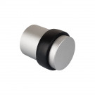 Butée de porte sol CYLINDRIQUE HQ, Aluminium anodisé argent F1