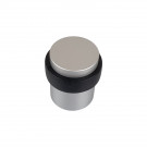 Butée de porte sol CYLINDRIQUE HQ, Aluminium anodisé argent F1