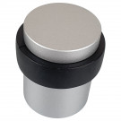 Butée de porte sol CYLINDRIQUE HQ, Aluminium anodisé argent F1