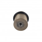 Butée de porte sol CYLINDRIQUE, Zamak nickel mat