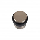 Butée de porte sol CYLINDRIQUE, Zamak nickel mat