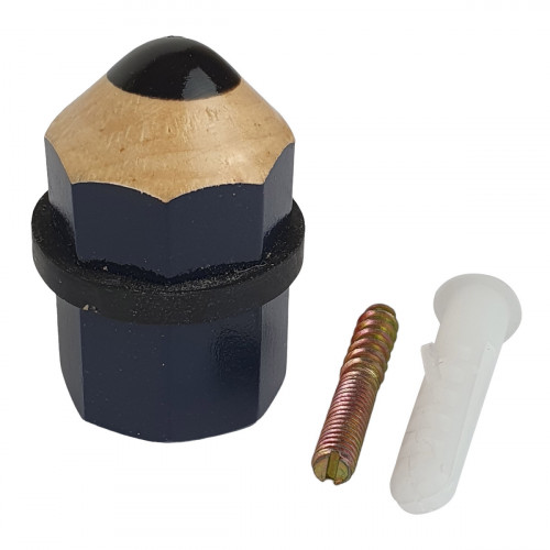 Butée de porte sol CRAYON, Bois