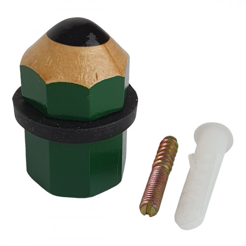 Butée de porte sol CRAYON, Bois