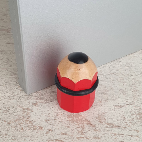 Butée de porte sol CRAYON, Bois