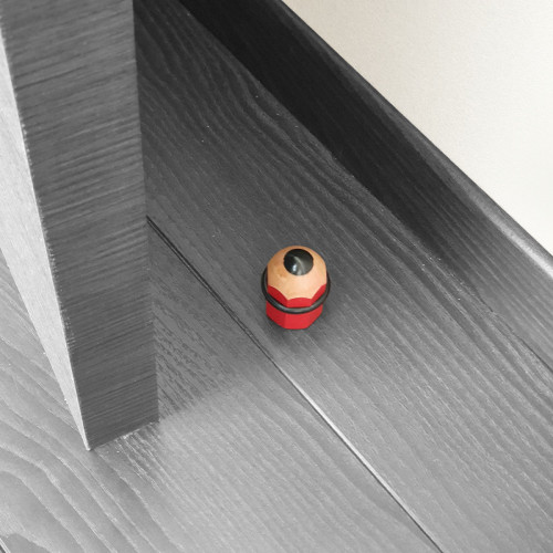 Butée de porte sol CRAYON, Bois