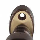 Poignée de fenêtre crémone HAUSSMAN, Laiton doré patiné