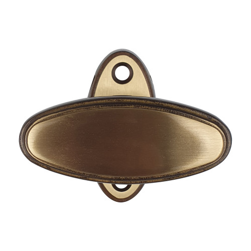 Poignée de fenêtre crémone HAUSSMAN, Laiton doré patiné