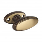 Poignée de fenêtre crémone HAUSSMAN, Laiton doré patiné