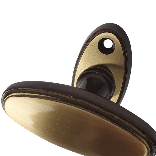 Poignée de fenêtre crémone HAUSSMAN, Laiton doré patiné