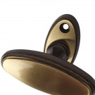 Poignée de fenêtre crémone HAUSSMAN, Laiton doré patiné