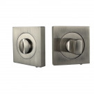 Rosace de porte Quadra nickel mat verrou condamnation