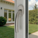 Poignée de fenêtre VEGA, Laiton nickel mat en situation