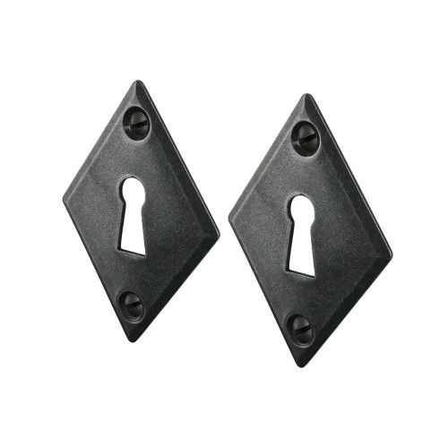 Rosace ELLIX losange fer patiné