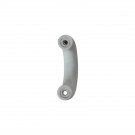 Bouton de meuble looping en nylon blanc