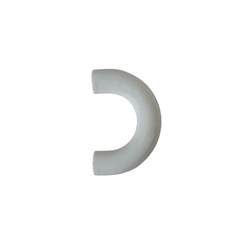 Bouton de meuble looping en nylon blanc