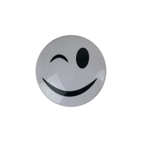 Bouton de meuble en nylon blanc EMOJI
