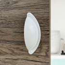 Poignée de meuble Koky nylon blanc