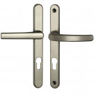 Baltic poignée de porte extra-plate vis non apparentes, poignée intérieur à vis apparentes inox gris EW1416