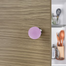 Bouton de meuble GLOBO rose