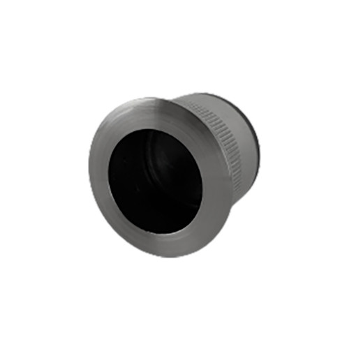 Tire-doigt encastrable porte coulissante BASIC, Zamak nickel mat