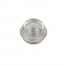 Butée de porte sol adhésive BOLL, Nylon blanc translucide