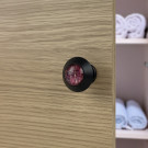 Bouton de meuble ANGEL, Nylon rose Ø37 mm