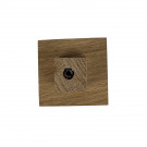 Bouton de meuble COLBERT, Bois brut 50x50 mm