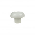 Bouton de meuble CONTEMPORAIN, Nylon blanc