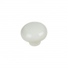 Bouton de meuble CONTEMPORAIN, Nylon blanc