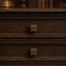 Bouton de meuble ANTIK, Zamak bronze | Rustique