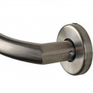 Poignée de porte NERO, Rosace ronde, Industriel et atelier, Inox 304 mat