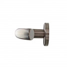 Poignée de porte NERO, Rosace ronde, Industriel et atelier, Inox 304 mat