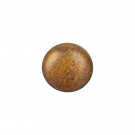 Bouton de meuble BOULE, Laiton aspect rouille | Rustique