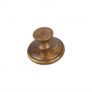 Bouton de meuble BOULE, Laiton aspect rouille | Rustique