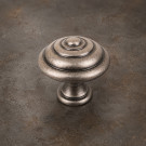 Bouton de meuble LYONNAIS, Laiton fer patiné | Rustique