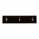 Porte manteau en bois wengé
